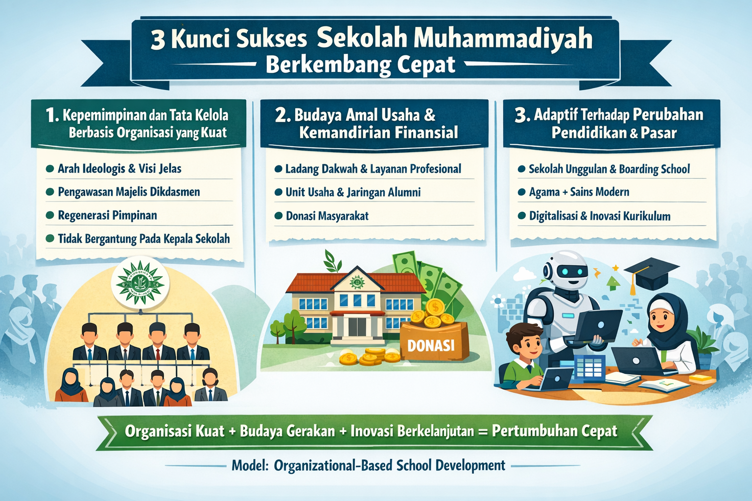 Kunci Keberhasilan Pendidikan Muhammadiyah